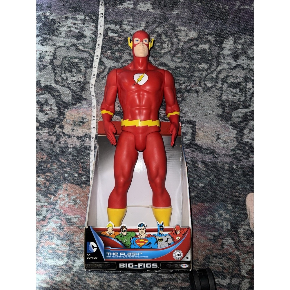 DC Comics Original The Flash Big Fig 19" Action Figure 2015 Jakks Pacific NIB